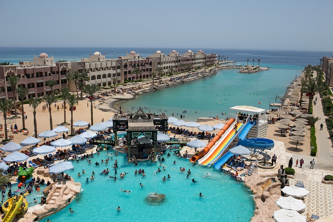 Letovisko Hurghada.