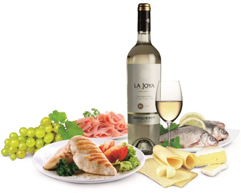 Vyzkoušejte například Sauvignon Blanc z chilského vinařství Bisquertt.