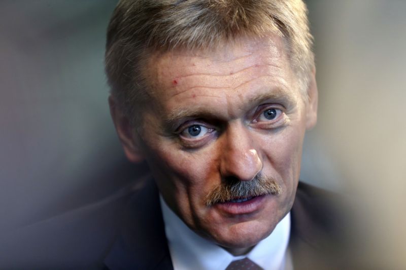 Mluvčí ruského prezidenta Dmitrij Peskov. Mluvčí ruského prezidenta Dmitrij Peskov.