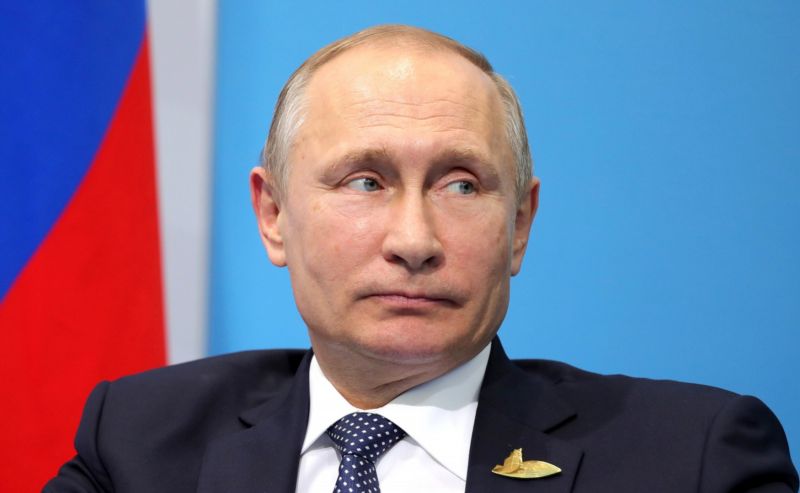 Ruský prezident Vladimir Putin. Ruský prezident Vladimir Putin.