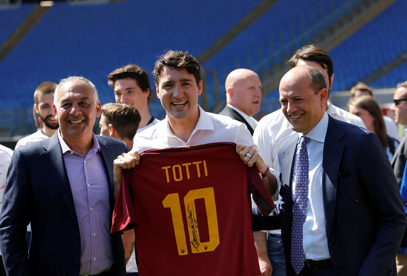 Nový generální ředitel klubu AS Řím Francesco Totti.