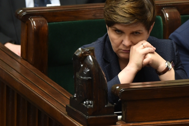 Polská premiérka Beata Szydlová.