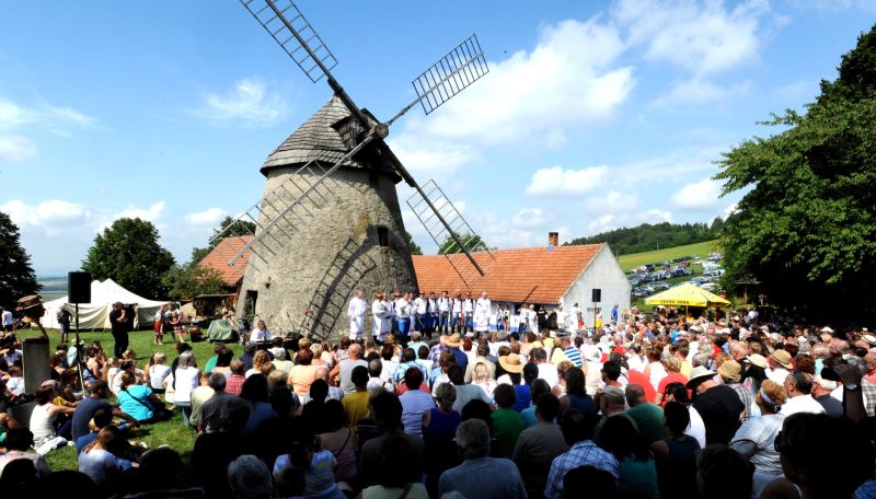 Horňácké slavnosti v minulém roce.
