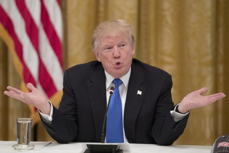 Prezident Donald Trump. 