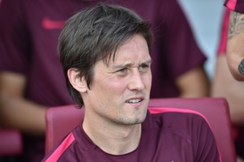 Tomáš Rosický ve čtvrtek od první minuty velmi pravděpodobně nezačne.