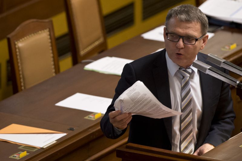 Ministr zahraničí Lubomír Zaorálek. 
