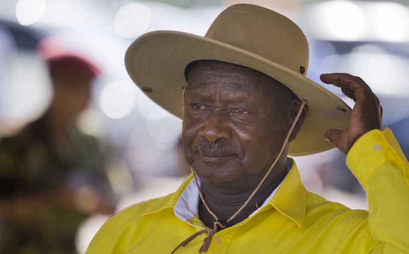 Prezident Yoweri Museveni.