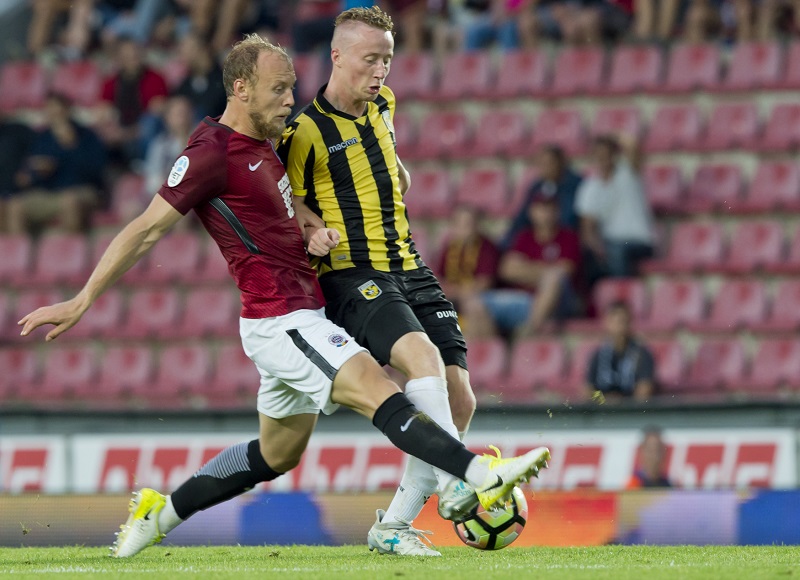 Fotbalisté Sparty remizovali v generálce na start nové sezony s Arnhemem 1:1.