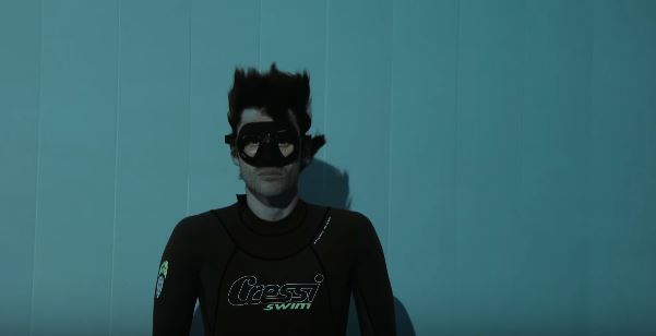 Francouzský freediver Guillaume Néry.
