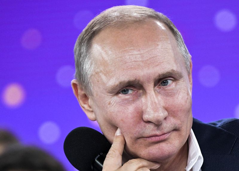 Ruský prezident Vladimir Putin.