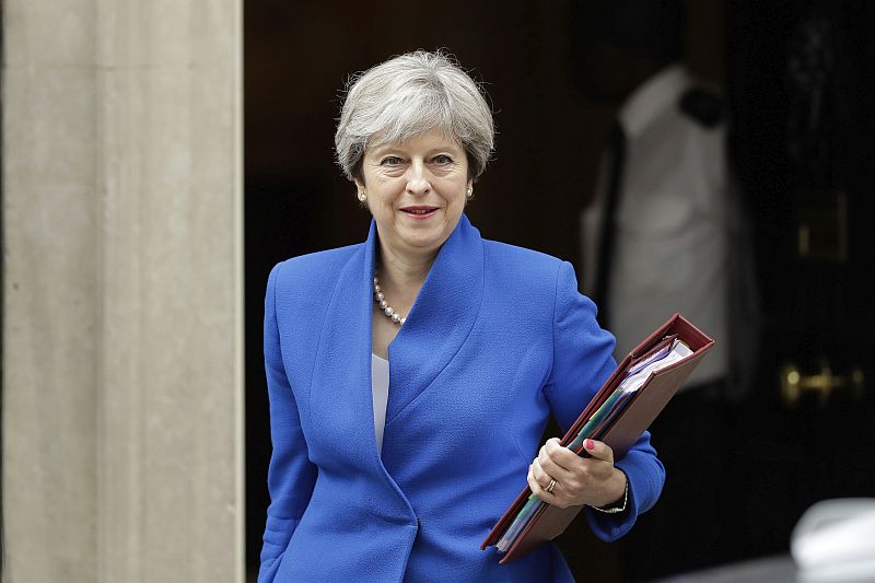 Britská premiérka Theresa Mayová.