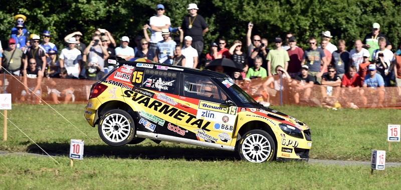 Průběh loňské Barum Ralllye. 