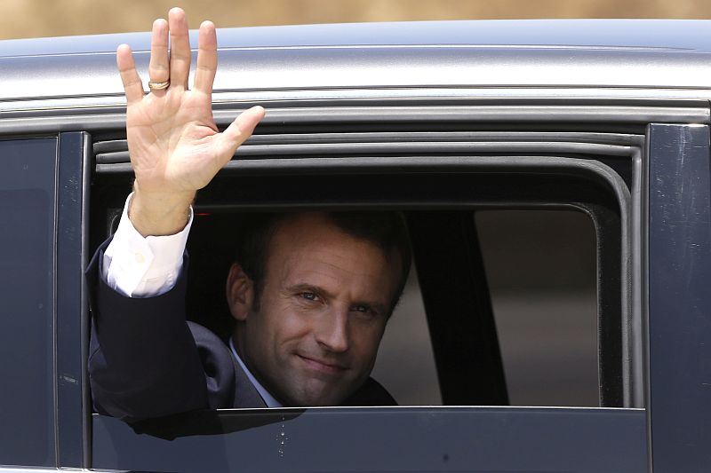 Francouzský prezident Emmanuel Macron.