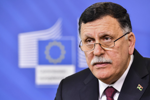 Libyjský premiér Faíz Sarrádž.