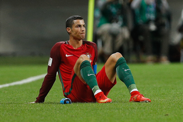 Portugalský fotbalista Cristiano Ronaldo.