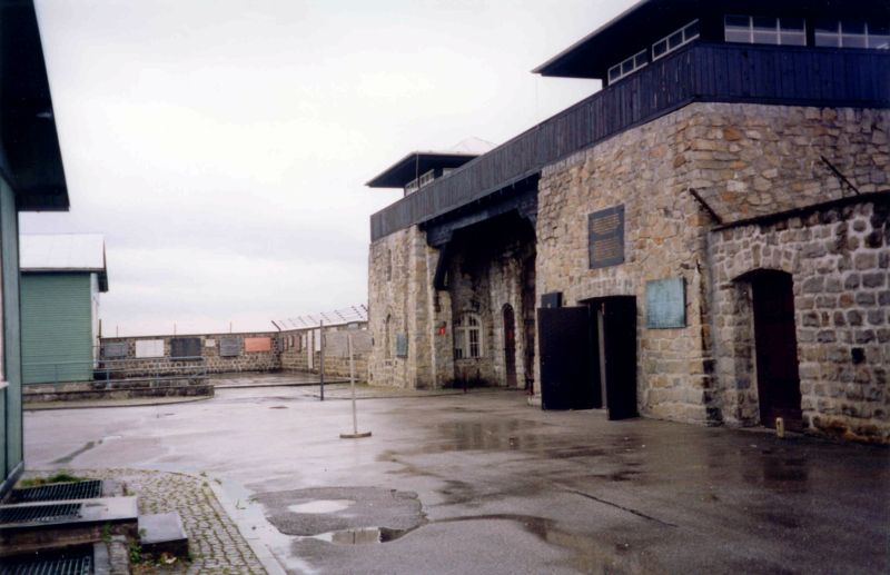 Koncentrační tábor Mauthausen, Rakousko.