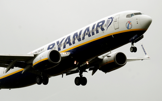 Letadlo Ryanair.