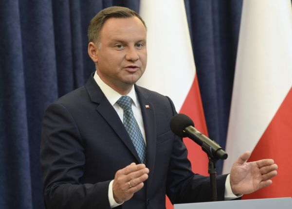Polský prezident Andrzej Duda.