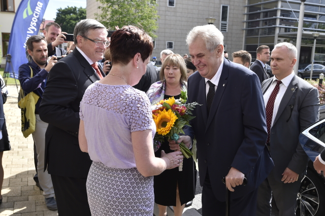 Prezident Miloš Zeman.