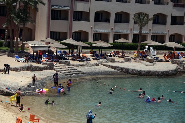 Letovisko Hurghada.