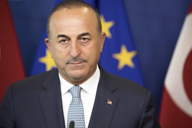 Turecký ministr zahraničí Mevlüt Çavusoglu.
