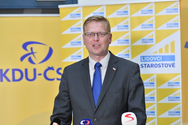 Šéf lidovců Pavel Bělobrádek.