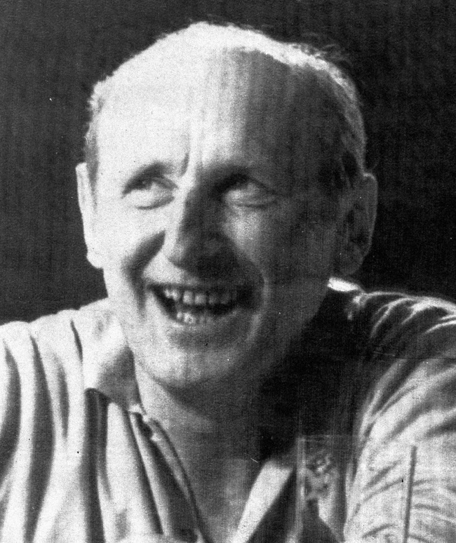 Francouzský herec Bourvil.