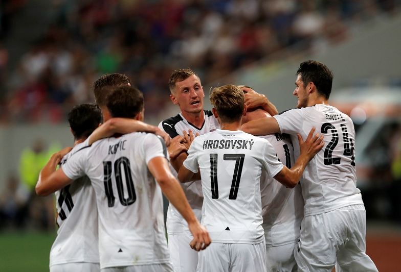 Plzeň v prvním zápase v Bukurešti obstála. 