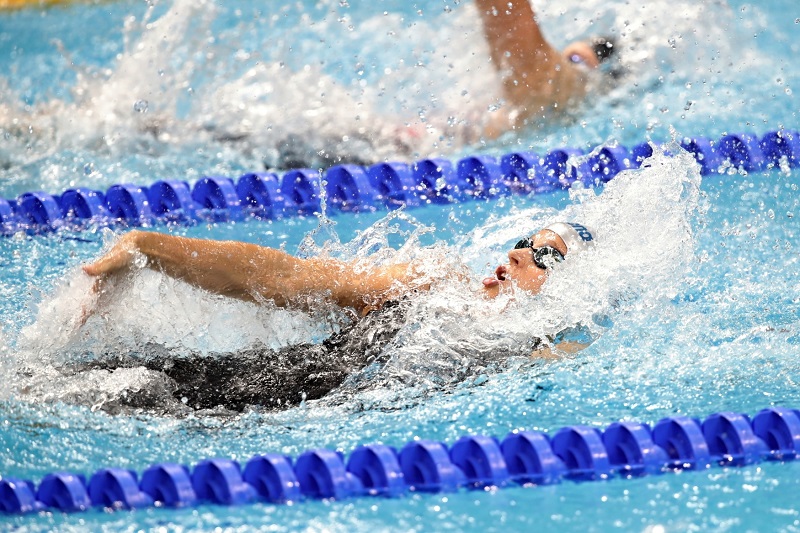 Česká plavkyně Simona Baumrtová.