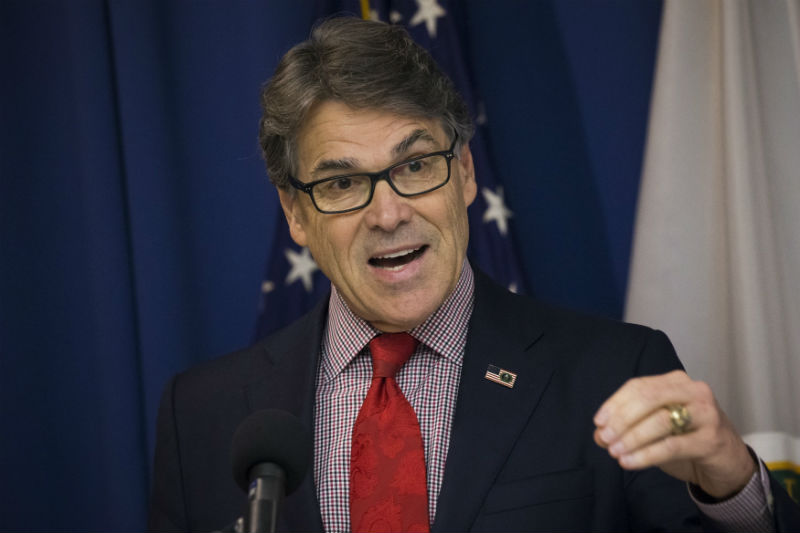 Americký ministr energetiky Rick Perry.