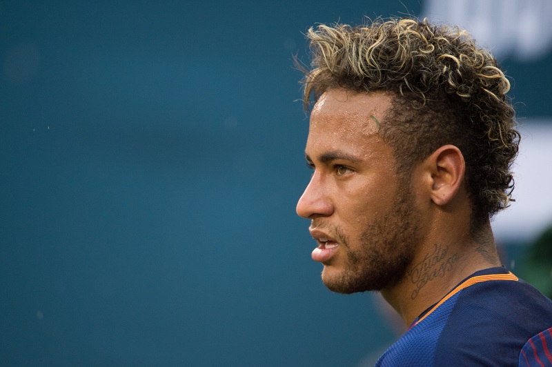 Brazilský fotbalista Neymar.
