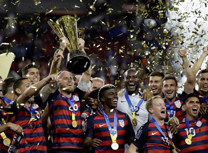 Fotbalisté USA vyhráli Zlatý pohár pošesté v historii.