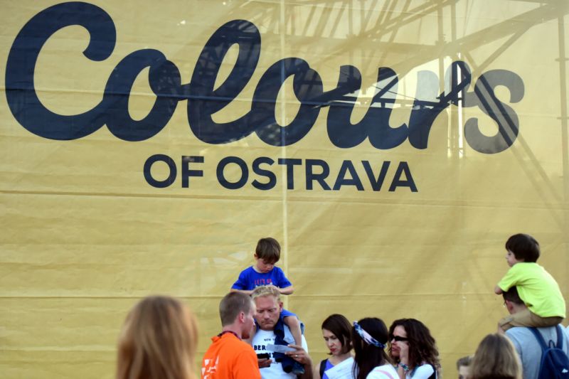 Logo festivalu Colours of Ostrava. 