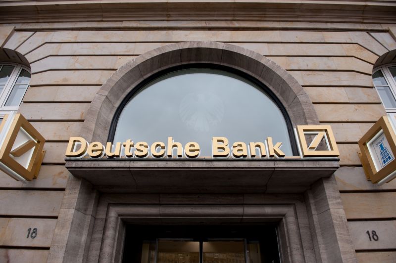 Pobočka Deutsche Bank, Německo.