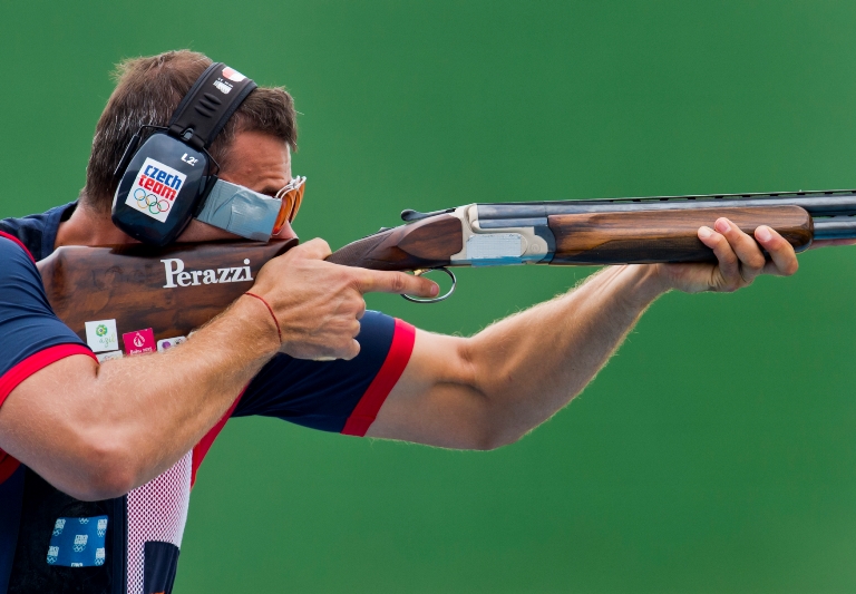 Zkušený střelec David Kostelecký podruhé v kariéře vyhrál mistrovství Evropy.