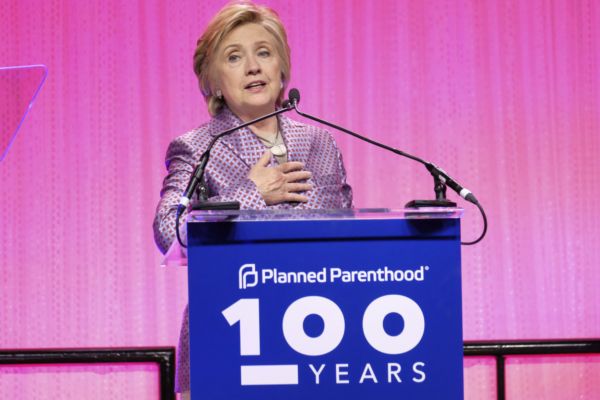 Hillary Clintonová.