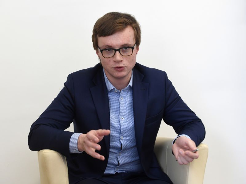 Státní tajemník pro EU Aleš Chmelař.