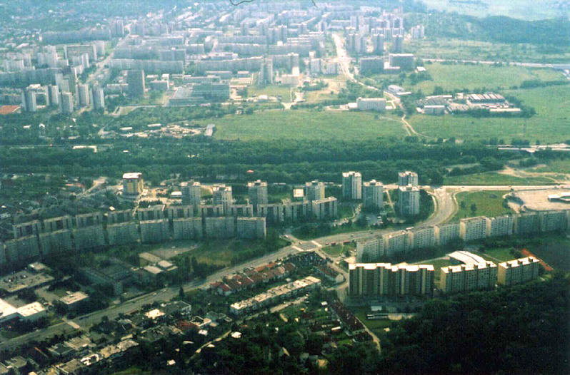Městská část v Bratislavě Lamač.