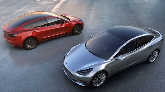Elektromobil Model 3.