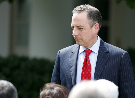 Bývalý personální šéf Bílého domu Rience Priebus. Bývalý personální šéf Bílého domu Rience Priebus.