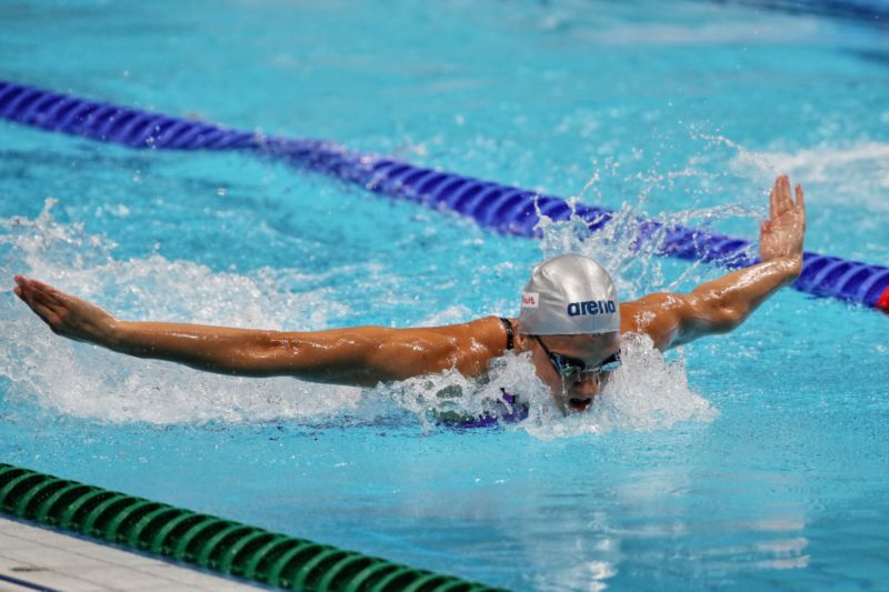 Česká plavkyně Barbora Závadová.