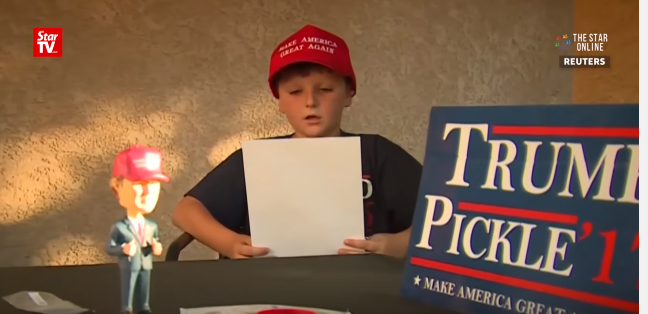 Dylan Harbin napsal dopis pro Trumpa. Dylan Harbin napsal dopis pro Trumpa.