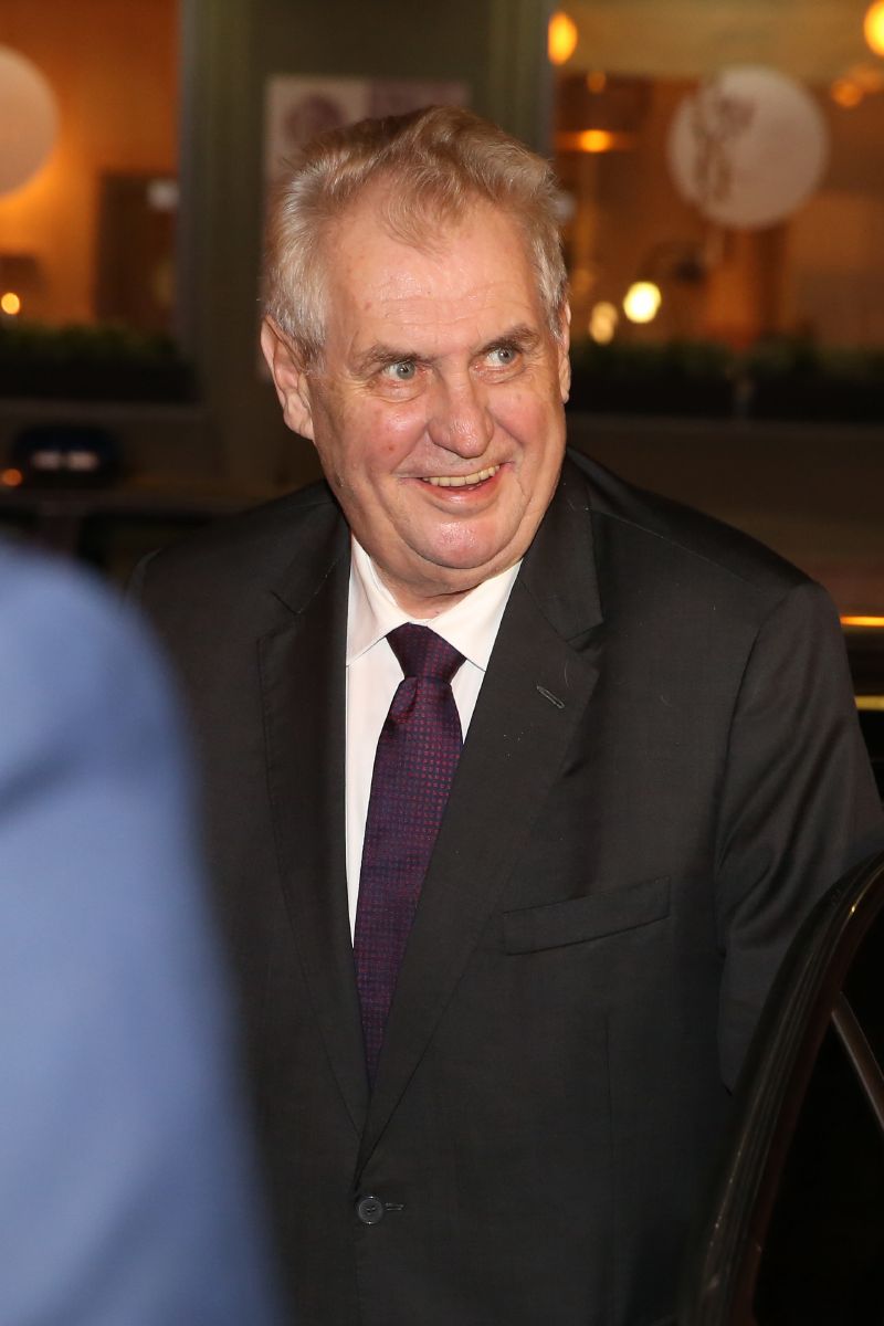Prezident Miloš Zeman.
