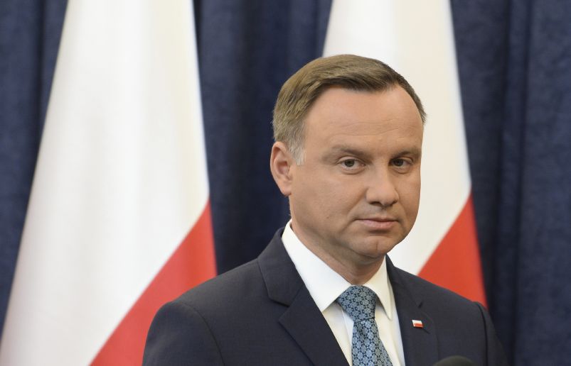 Polský prezident Andrzej Duda. 