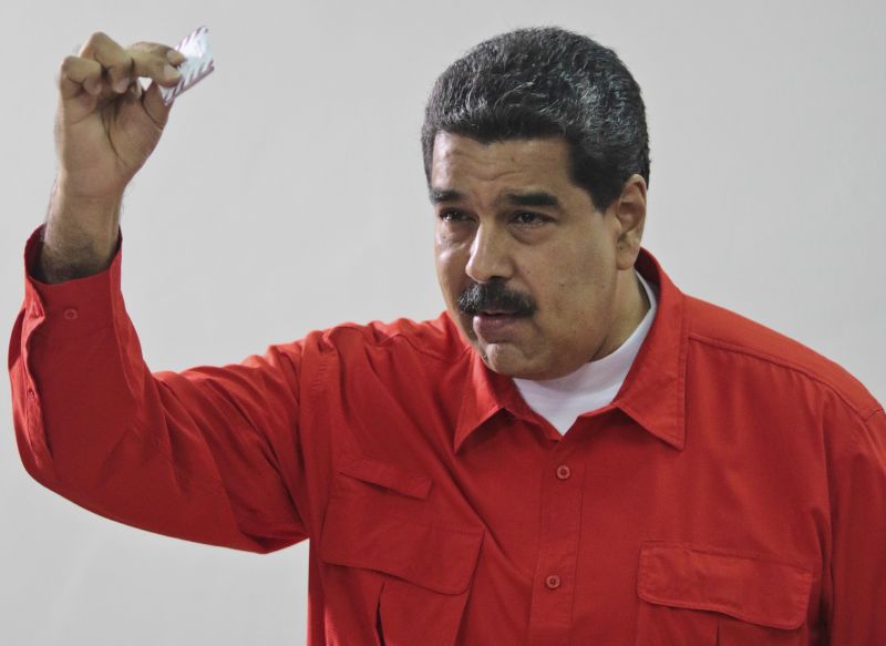 Nicolas Maduro.