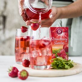Strawberry Virgin Mojito.