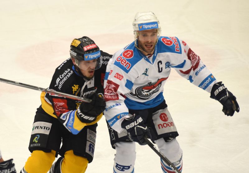 Nejlepší hokejista loňského ročníku extraligy Michal Vondrka.