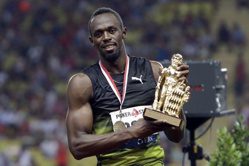 Jamajská sprinterská legenda Usain Bolt.