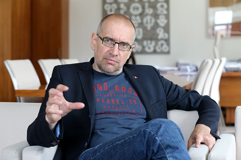 Rektor Masarykovy univerzity v Brně Mikuláš Bek.