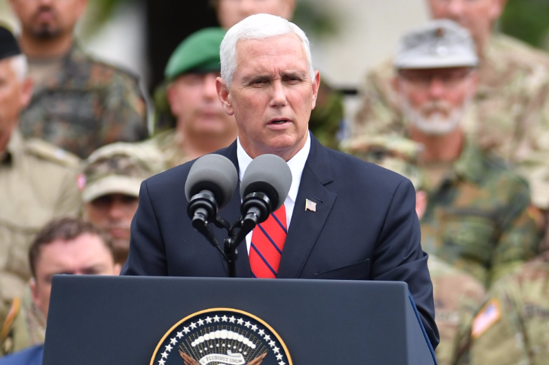 Americký viceprezident Mike Pence.
